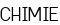 CHIMIE